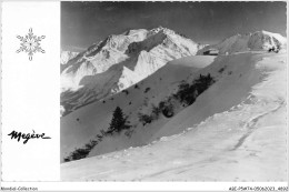 ABIP5-74-0420 - MEGEVE - Le Mont Blanc Vu Mont D'Arbois Et La Gare D'Arrivee Du Teleferique De Saint Gervais  - Megève