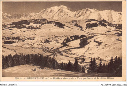 ABIP5-74-0382 - MEGEVE - Station Hivernale -Vue Generale Et Le Mont Blanc  - Megève