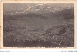 ABIP4-74-0362 - MEGEVE - Vue Generale Et Le Mont Blanc  - Megève