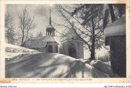 ABIP4-74-0353 - MEGEVE - Un Groupe De Chapelles Du Calvaire  - Megève