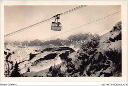 ABIP4-74-0342 - MEGEVE - Station Hivernale-Le Teleferique De Roche Brune -La Chaine Du Mont Blanc - Megève