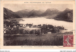 ABMP4-74-0352 - TALLOIRES - Lac D'Annecy - Et Le Fond Du Lac  - Talloires
