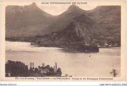 ABMP4-74-0344 - TALLOIRES - Lac D'Annecy - Le Debarcadere -Duingt Et Les Montagnes D'Entreverne  - Talloires