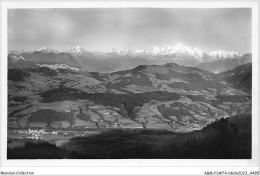 ABMP2-74-0132 - BOEGE - Les Voirons -Vue Sur La Chaine Du Mont Blanc  - Boëge