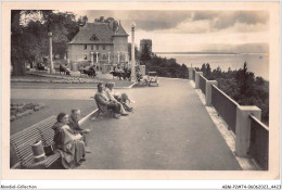 ABMP2-74-0101 - THONON-LES-BAINS - Place Du Chateau Et Terrasse Sur Le Leman  - Thonon-les-Bains