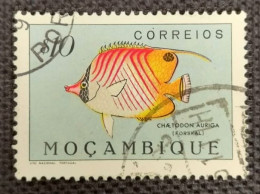 MOZPO0357U6 - Fishes - $10 Used Stamp - Mozambique - 1951 - Mosambik