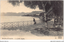 ABMP1-74-0036 - EVIAN-LES-BAINS - Le Jardin Anglais  - Evian-les-Bains