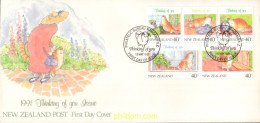 714958 MNH NUEVA ZELANDA 1991 PENSANDO EN TI - ...-1855 Prefilatelia