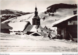 ABMP11-74-0932 - MEGEVE - En Hivers Ses Champs De Neige Jusquau Centre Du Pays  - Megève