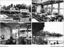 ABMP11-74-0888 - YVOIRE -Les Flots Bleus-Hotel Restaurant Sur Le Leman  - Yvoire