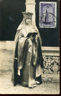 X0659 Romania,maximum, Postmark Alba Iulia First Day 1510.1922,Queen Mary In Coronation Regalia, Yvert 308 - Cartas & Documentos