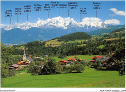 ABMP10-74-0837 - CORDON - Panorama Sur La Chaine Du Mont Blanc  - Other & Unclassified