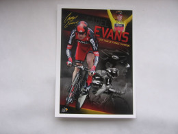 Cyclisme  -  Carte Postale Cadel Evans - Radsport