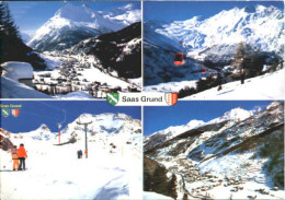 10561593 Saas Grund Saas Grund Skilift X 1970 Saas-Grund - Autres & Non Classés