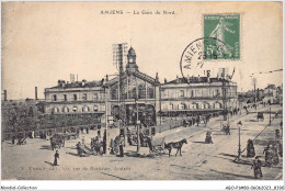 ABOP1-80-0020 - AMIENS - La Gare Du Nord - Amiens