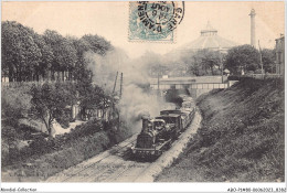 ABOP1-80-0016 - AMIENS - Train Sortant Du Tunnel Sous Le Champ De Foire - Amiens