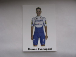Cyclisme  -  Carte Postale Remco Evenepoel - Ciclismo