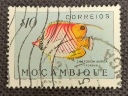 MOZPO0357U8 - Fishes - $10 Used Stamp - Mozambique - 1951 - Mozambique