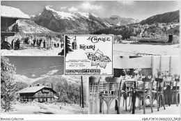 ABMP7-74-0594 - SAMOENS - De La Terrasse Du Chalet Fleuri-Vus Sur Le Criou Et Le Mont Buet  - Samoëns