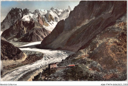 ABMP7-74-0565 - Massif Du Mont Blanc-La Mer De Glace Et Les Grandes Jorasses  - Altri & Non Classificati