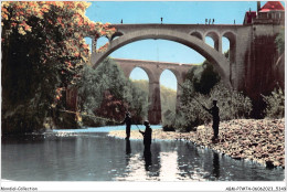 ABMP7-74-0564 - RUMILLY - Au Coeur Du Tourisme Savoyard-Le Pont Neuf Et Le Viaduc Sur Le Cheran  - Other & Unclassified