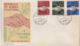 715125 MNH GUINEA ECUATORIAL 1968 INDEPENDENCIA - Equatorial Guinea