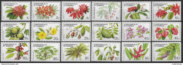 1981 Dominica Flowers 18v. MNH SG N. 764/81A - Other & Unclassified