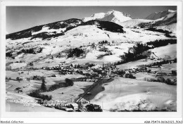 ABMP5-74-0421 - MEGEVE - Sport D'Hiver-Vue Generale Et Le Mont Blanc  - Megève