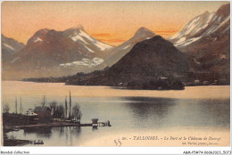 ABMP5-74-0426 - TALLOIRES - Le Port Et Le Chateau De Duingt  - Talloires