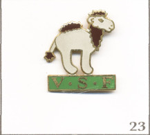 Pin’s Animal - Santé / VSF (Vétérinaire Sans Frontières) - Le Chameau. Non Estampillé. EGF. T1014-23 - Animales