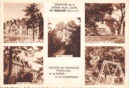 76-HOUPPEVILLE-DOMAINE DE LA FERME AUX LOUPS-N°394-C/0327 - Autres & Non Classés