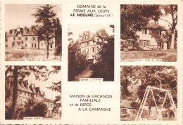 76-HOUPPEVILLE-DOMAINE DE LA FERME AUX LOUPS-N°394-C/0327 - Altri & Non Classificati