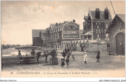 ABOP8-80-0607 - CAYEUX-SUR-MER - Le Canot De Sauvetage Et Le Quai Neptune - Cayeux Sur Mer