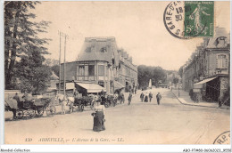 ABOP7-80-0600 - ABBEVILLE - L'Avenue De La Gare - Abbeville