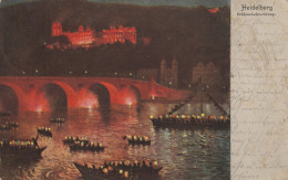 DE584  ---   HEIDELBERG  --  SCHLOSSBELEUCHTUNG  --  1905 - Heidelberg
