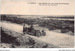 ABOP6-80-0448 - CLERY - Les Ruines Sur Les Bords De La Somme - Autres & Non Classés