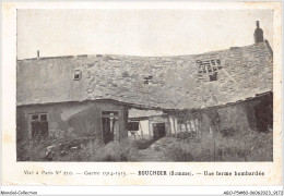 ABOP5-80-0411 - BOUCHOIR - Une Ferme Bombardée - Other & Unclassified