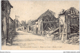 ABOP5-80-0403 - BOUZINCOURT - Maisons En Ruines  - Autres & Non Classés