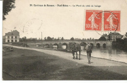 ENVIRONS DE RENNES. PONT-REAN. Le Pont Du Côté Du Halage - Otros & Sin Clasificación