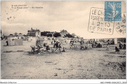 ABOP4-80-0331 - LE CROTOY - La Plage Jolie - En Famille - Le Crotoy