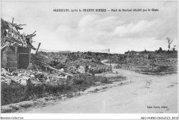 ABOP4-80-0292 - MOREUIL Après La Grande Guerre - Pont De Morisel Rétabli Par Le GENIE - Moreuil