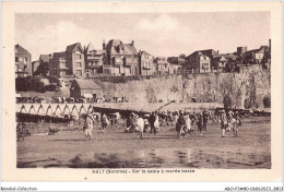 ABOP3-80-0232 - AULT - Sur Le Sable à Marée Basse - Ault