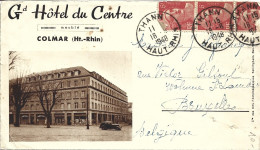 68 - Neuf - COLMAR - Grand Hôtel Du Centre - Carte Lettre - Colmar