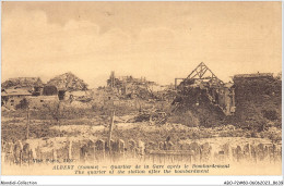 ABOP2-80-0145 - ALBERT - Quartier De La Gare Après Le Bombardement - Albert