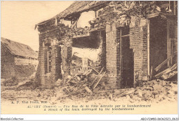 ABOP2-80-0141 - ALBERT - Une Rue De La Ville Détruite Par Le Bombardement - Albert