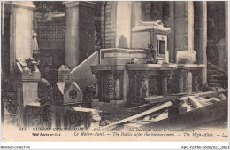 ABOP2-80-0136 - Guerre Europeenne - ALBERT - La Basilique Après Le Bombardement - Le Maitre-Autel - Albert