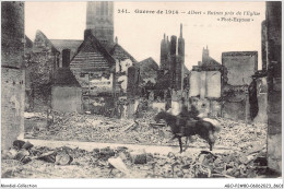 ABOP2-80-0126 - Guerre De 1914 - ALBERT - Ruines Près De L'Eglise - Albert