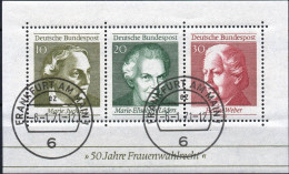 HB Germany / Alemania Occidental Año 1969 Yvert Nr. 04 Usada  Mujeres - Gebraucht