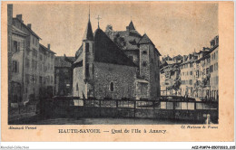 ACZP1-74-0009 - Haute-savoie - Quai De L'ile à ANNECY  - Annecy