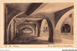 ACZP1-74-0011 - ANNECY - Les Arcades De La Rue Sainte Claire - Annecy